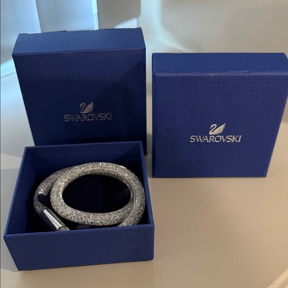 Swarovski Jewelry - Swarovski Stardust Magnetic Bracelet never worn with box. See all pictures FIRM